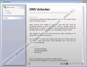 Dns unlocker как удалить