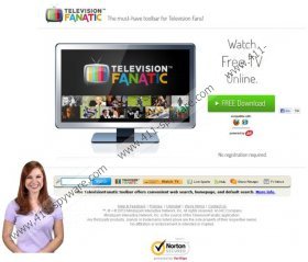 Television Fanatic toolbar