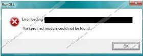 Remove RunDLL Error Message/Background Container.dll