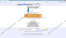 LiveRadioSweeper Toolbar