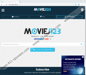 Movies123 Ads