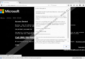 Important Security Alert from Windows Tech Support fake alert
