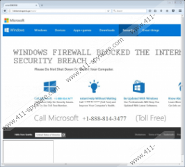 Windows Firewall Blocked The Internet