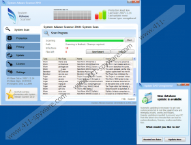 System Adware Scanner 2010