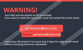 Gerkaman@aol.com Ransomware