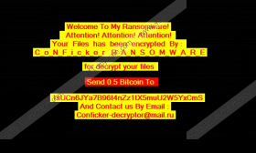 CoNFicker Ransomware