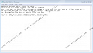 '.dian File Extension' Ransomware