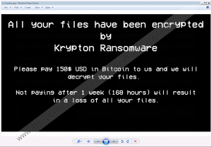 Krypton Ransomware