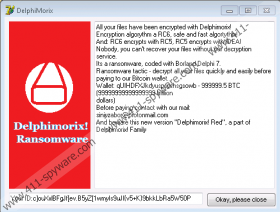 Delphimorix Red Ransomware